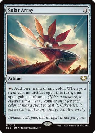 Solar Array (018) - Commander: Edge of Eternities