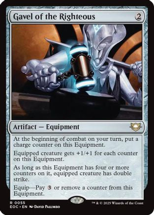 Gavel of the Righteous (055) - Commander: Edge of Eternities