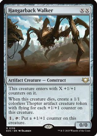 Hangarback Walker (139) - Commander: Edge of Eternities