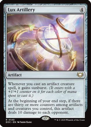 Lux Artillery (140) - Commander: Edge of Eternities