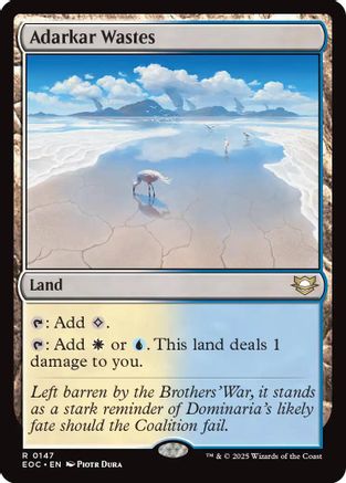 Adarkar Wastes (147) - Commander: Edge of Eternities