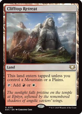 Clifftop Retreat (155) - Commander: Edge of Eternities