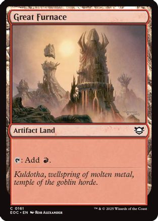 Great Furnace (161) - Commander: Edge of Eternities