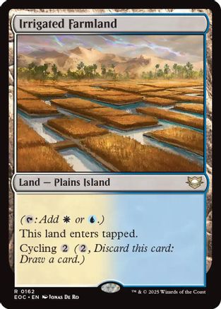 Irrigated Farmland (162) - Commander: Edge of Eternities