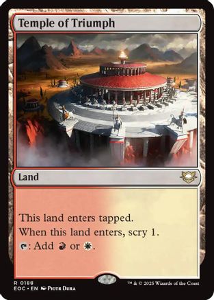 Temple of Triumph (188) - Commander: Edge of Eternities
