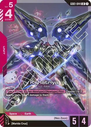 Kshatriya (GD01-044) (GD01-044) Holofoil- Newtype Rising