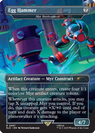 Myr Battlesphere (Egg Hammer) (2097) - Secret Lair Drop