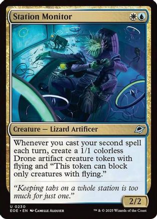 Station Monitor (230) Foil - Edge of Eternities
