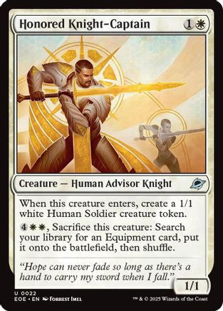 Honored Knight-Captain (022) - Edge of Eternities