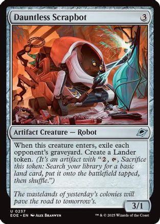 Dauntless Scrapbot (237) Foil - Edge of Eternities