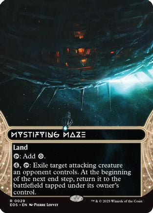Mystifying Maze (Borderless) (029) - Edge of Eternities: Stellar Sights