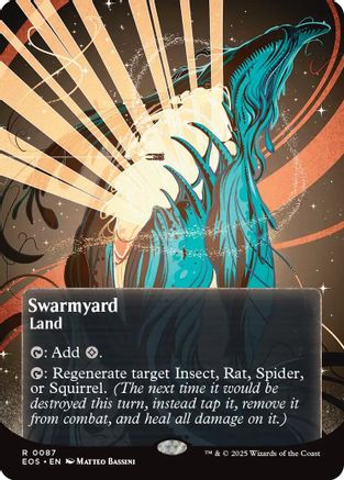 Swarmyard (Borderless) (087) - Edge of Eternities: Stellar Sights