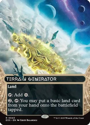 Terrain Generator (Borderless) (043) - Edge of Eternities: Stellar Sights