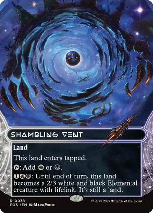 Shambling Vent (Borderless) (038) - Edge of Eternities: Stellar Sights