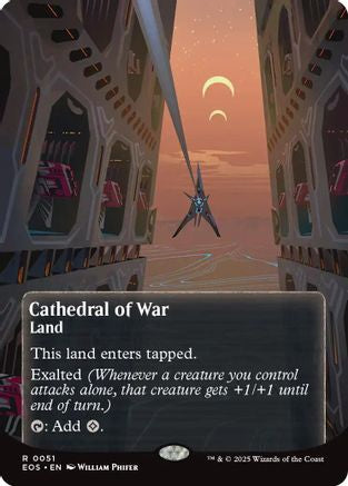 Cathedral of War (Borderless) (051) - Edge of Eternities: Stellar Sights