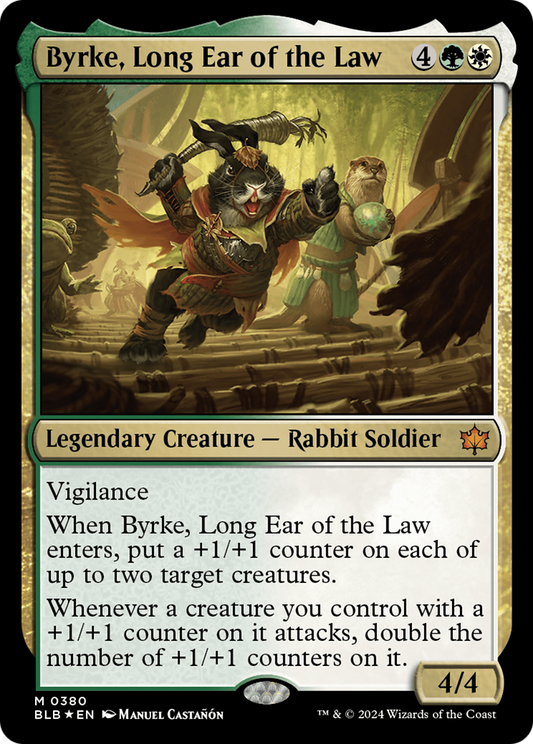 Byrke, Long Ear of the Law [Bloomburrow]