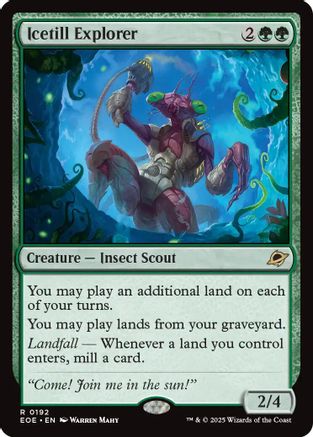Icetill Explorer (192) Foil - Edge of Eternities