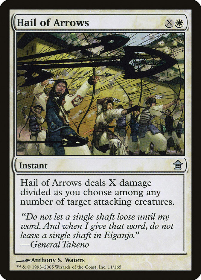 Hail of Arrows [Saviors of Kamigawa] | Silver Goblin