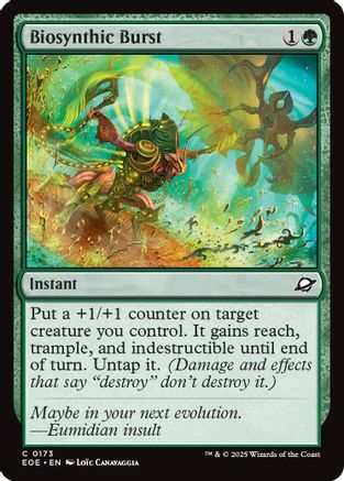 Biosynthic Burst (173) Foil - Edge of Eternities