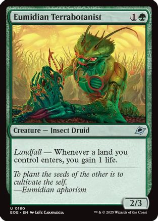 Eumidian Terrabotanist (180) - Edge of Eternities