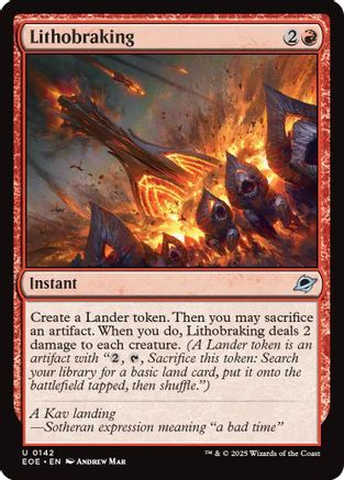 Lithobraking (142) - Edge of Eternities