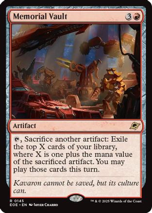 Memorial Vault (145) - Edge of Eternities