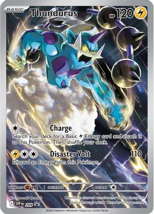 Thundurus - 209 (209) Holofoil - SV Scarlet & Violet Promo Cards