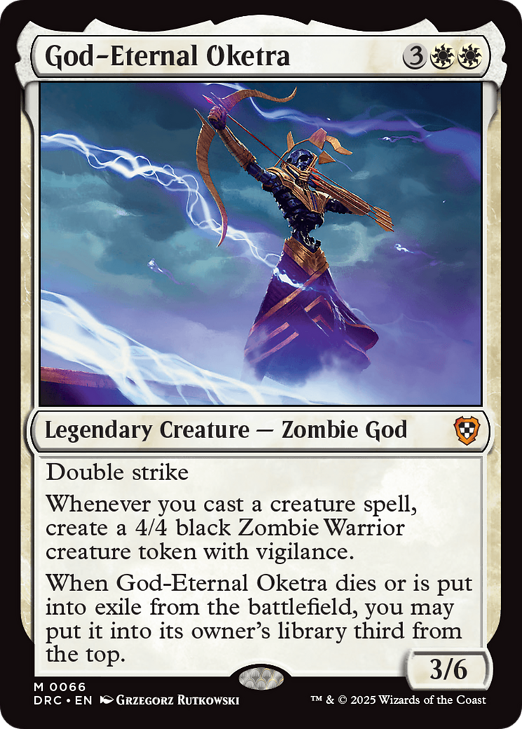 God-Eternal Oketra (066) - Commander: Aetherdrift
