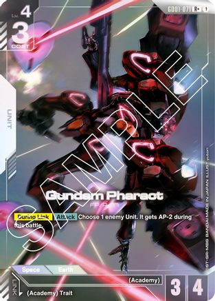 Gundam Pharact (R+) (GD01-071) Holofoil- Newtype Rising