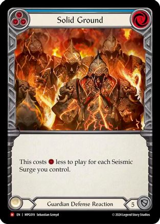 Solid Ground (MPG019)  - Mastery Pack Guardian