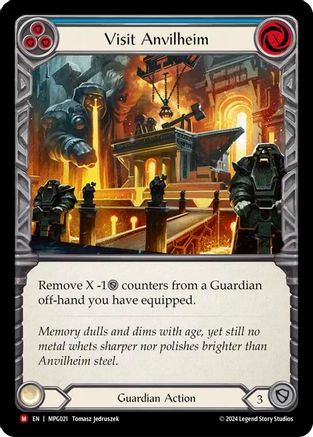 Visit Anvilheim (MPG021) Rainbow Foil - Mastery Pack Guardian