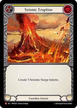 Seismic Eruption (MPG024) - Mastery Pack Guardian