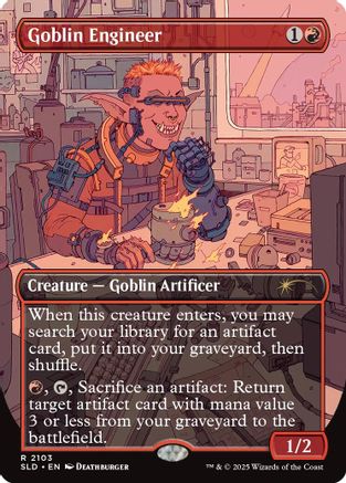 Goblin Engineer (2103) - Secret Lair Drop Series