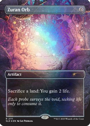 Zuran Orb (2111) Galaxy Foil - Secret Lair Drop