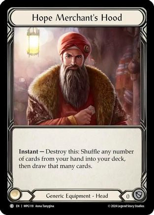 Hope Merchant's Hood (MPG118)  - Mastery Pack Guardian