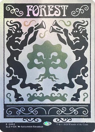 Forest (0892) (Rainbow Foil) (892) Foil - Secret Lair Drop Series