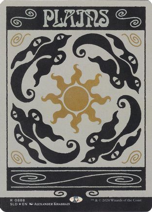 Plains (0888) (Rainbow Foil) (888) Foil - Secret Lair Drop Series