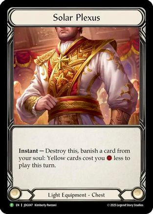 Solar Plexus - JDG047 (JDG047) Cold Foil - Flesh and Blood: Promo Cards