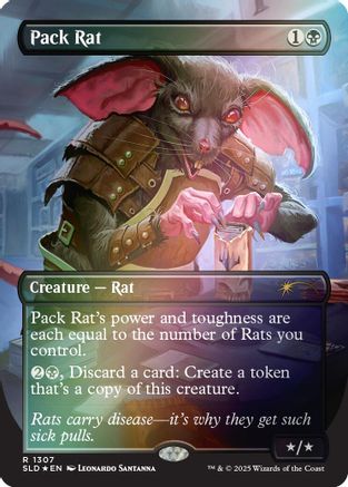 Pack Rat (1307) (1307) Foil - Secret Lair Drop Series