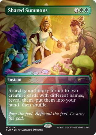 Shared Summons (1308) Foil - Secret Lair Drop Series