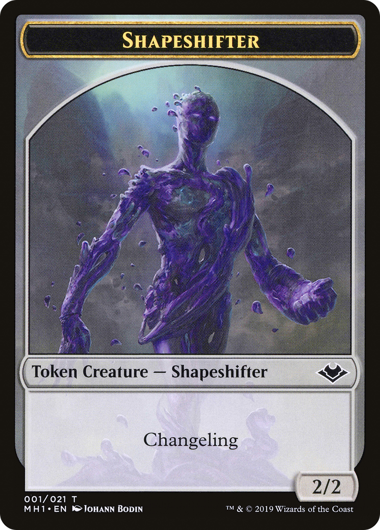 Shapeshifter // Spider Double-Sided Token [Modern Horizons Tokens] | Silver Goblin