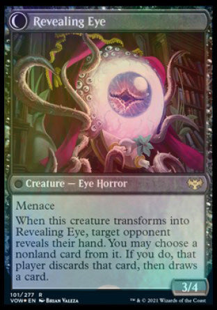 Concealing Curtains // Revealing Eye [Innistrad: Crimson Vow Prerelease Promos] | Silver Goblin