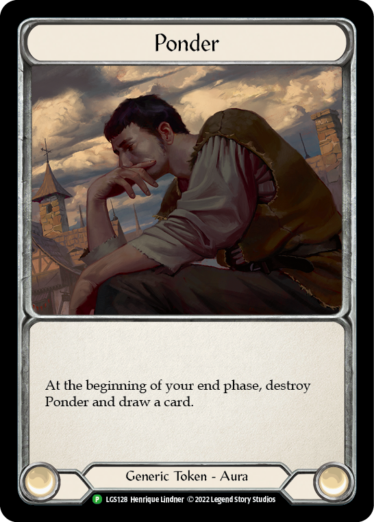 Inertia // Ponder - LGS127 (LGS127) Cold Foil - Flesh and Blood: Promo Cards