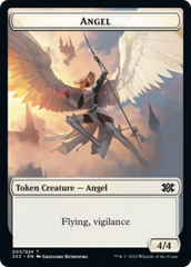 Drake // Angel Double-Sided Token [Double Masters 2022 Tokens] | Silver Goblin