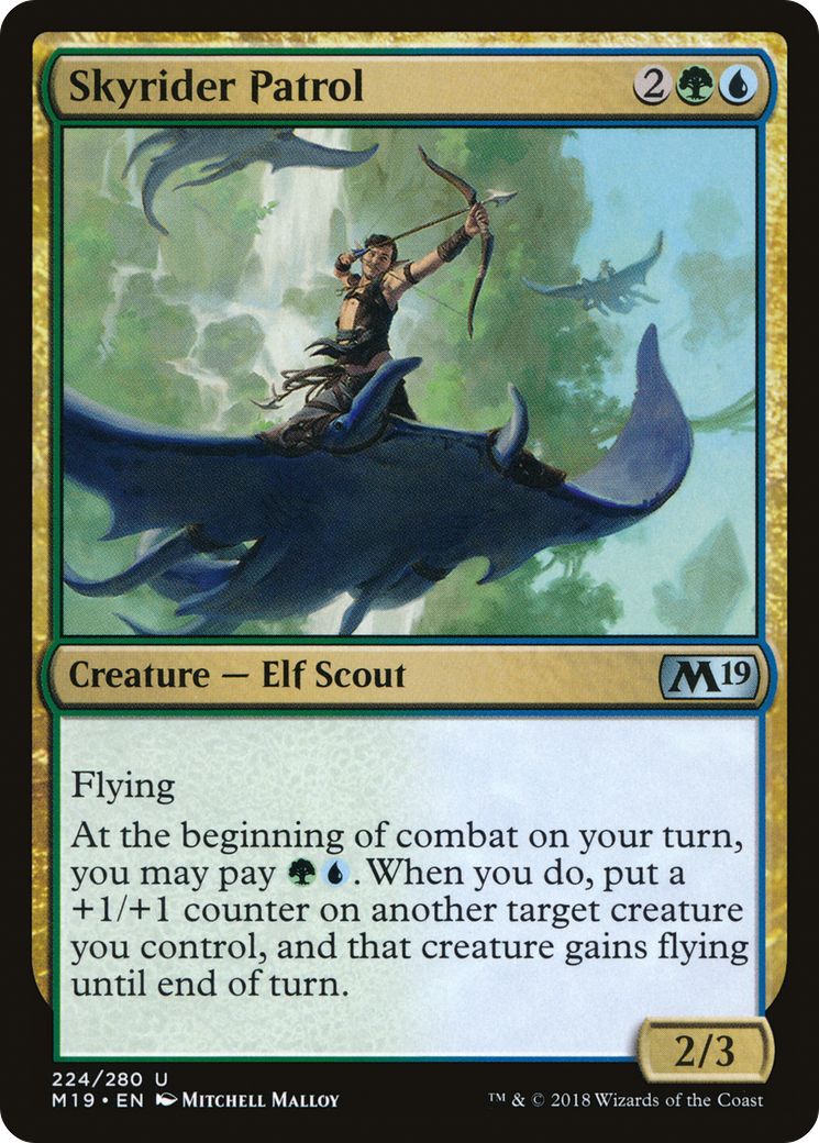 Skyrider Patrol [Core Set 2019] | Silver Goblin