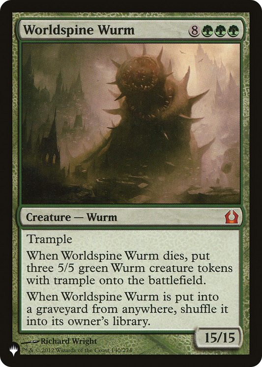 Worldspine Wurm (RTR-140)