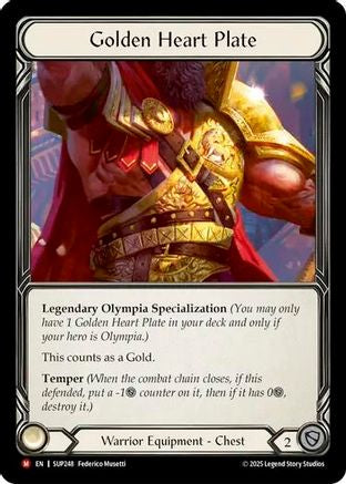 Golden Heart Plate ()  - Super Slam