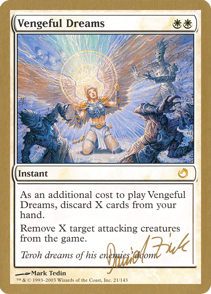 Vengeful Dreams (Daniel Zink) [World Championship Decks 2003] | Silver Goblin