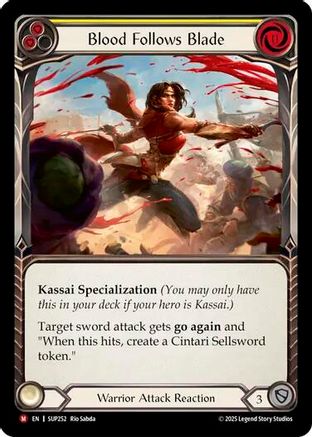 Blood Follows Blade (SUP252)  - Super Slam