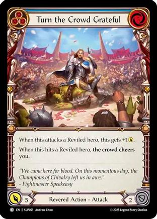 Turn the Crowd Grateful (Blue) (SUP051)  - Super Slam